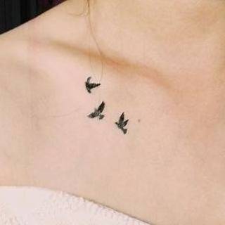 👉 Tattoo Bird Waterproof Temporary