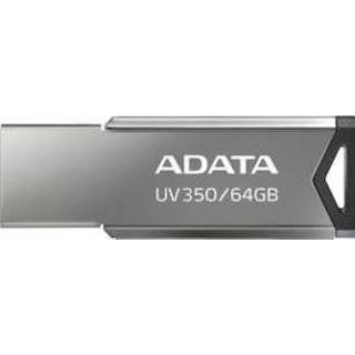 👉 Flash drive grijs ADATA UV350 USB 64 GB Type-A 4710273771168