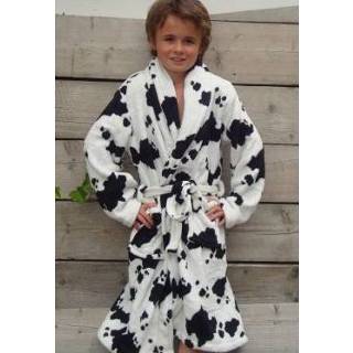 👉 Badjas l print kinderen Little Cow / Kinder - (9-10 jaar)