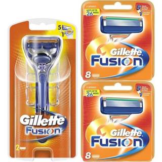 👉 Mes Gillette Combi Fusion Scheersysteem incl 18 Mesjes