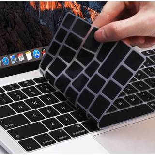 👉 Zwart kunststof (EU) Keyboard bescherming - MacBook Air 13 inch (2020) 9145425536817