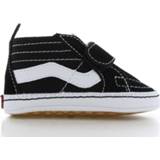 Leer unisex zwart stock baby's wit Vans SK8-Hi Crib Zwart/Wit Baby