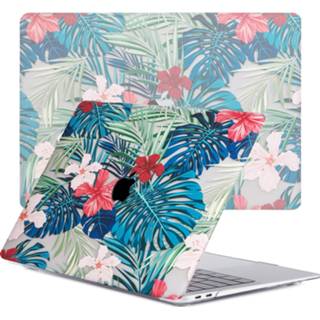 👉 Coverhoes rood kunststof Tropical Red hardcase hoes Lunso - cover MacBook Pro 16 inch 9145425536756