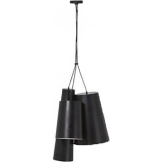 👉 Hanglamp zand zwart metaal rond taps dustrieel binnen Sand Black Home sweet Bowd - 8718808109840