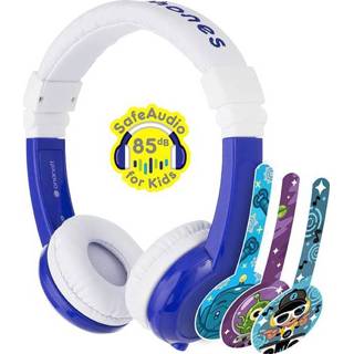 👉 Hoofdtelefoon blauw over-ear nederlands Buddyphones: Explore incl. Microfoon - 786471748862