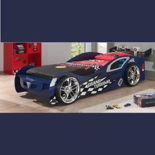 👉 Vipack Autobed Grand Turismo Blauw 90 x 200 cm