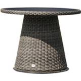 👉 Terrastafel Vlechtwerk Tuinmeubelen Artie | Lotus Tuintafel Mushroom Charcoal 8718836532061