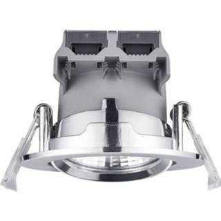 👉 Inbouwspot chroom a+ Trio Leuchten Ronde LED Pamir in