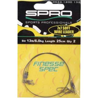 👉 Zilver Spro Pike Fighter Wire Leader 7x7 - 30lb 30cm 8716851222776