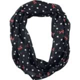 👉 Sjaal zwart doek Mickey & Minnie Mouse Maus - Dots Bows 4044583728797