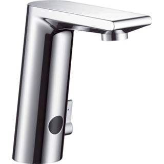 👉 Wastafelkraan chroom Hansgrohe Metris S elektronische 4011097519234