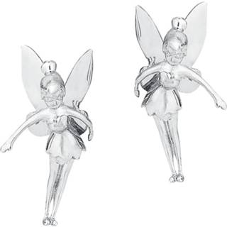 👉 Oorsteker zilverkleurig oorbellenset Peter Pan Disney by Couture Kingdom - Tinker Bell Oorstekers 4060587910792