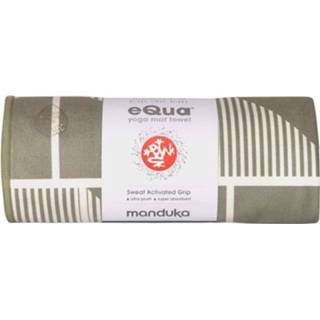👉 Handdoek grijs mannen Manduka eQua Yogamat - Handloom Gray