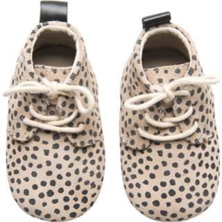 👉 Baby schoenen leder bruin XL Speckle Sand baby's Mockies Classic Babyschoentjes Mt. 7438247451447