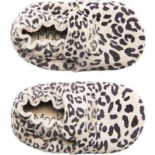 👉 Baby schoenen leder m Leopard Grey grijs baby's Mockies First Steps Babyschoentjes Mt. 7438247458446