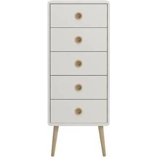 👉 Ladekast hout wit Vestbjerg Milly