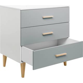 👉 Bopita Emma Commode Wit / Grijs