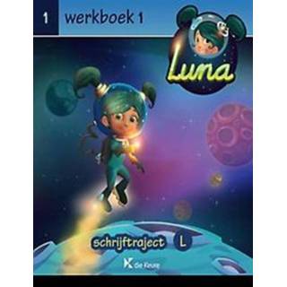 👉 Werk boek Luna 1 - werkboek schrijftraject links. onb.uitv. 9789048634866