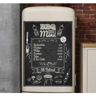 👉 Koelkast nederlands stickers Barbecue Grill Menu