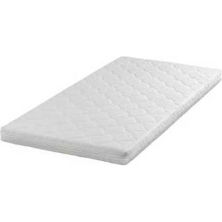 👉 Babymatras Polyester#Polyether wit baby's Easy Baby Matras - 60x120x8 cm Leen Bakker 8714901750569