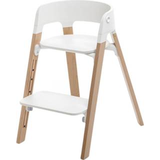 👉 Kinder stoel hout White Naturel kinderen wit Stokke® Steps™ Kinderstoel 7040353497013