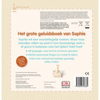 👉 Geluidenboekje beige multi Sophie De Giraf Geluidenboek 9789048318384