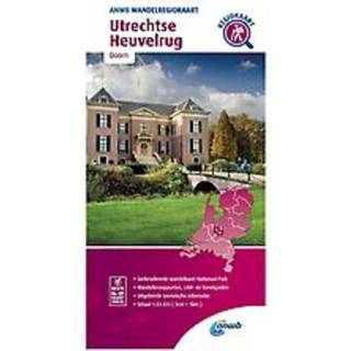 👉 Wandelregiokaart Utrechtse Heuvelrug (Doorn). Doorn, ANWB, onb.uitv. 9789018046514