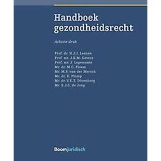 👉 Handboek gezondheidsrecht. Hardcover 9789462907485