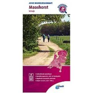 👉 Wandelregiokaart Maashorst (Schaijk). Schaijk, ANWB, onb.uitv. 9789018046705