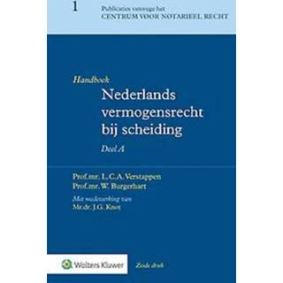 👉 Handboek Nederlands vermogensrecht bij scheiding Algemeen Deel A. Hardcover 9789013150490