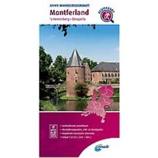 Wandelregiokaart Montferland ('s-Heerenberg, Dinxperlo). 's-Heerenberg, Dinxperlo, ANWB, onb.uitv. 9789018046484