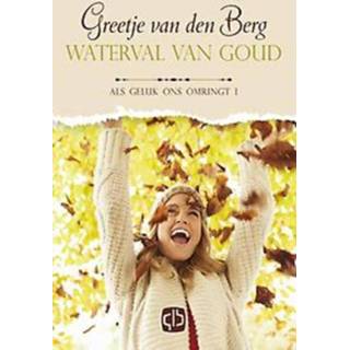 👉 Waterval goud van goud. Grote letter uitgave, den Berg, Greetje, Hardcover 9789036436991