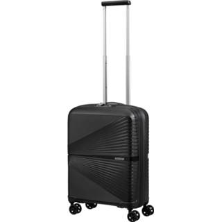 👉 Spinner zwart polypropyleen TSA slot American Tourister Airconic 55 Onyx Black 5400520017161
