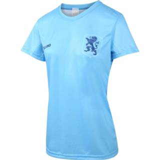 👉 Voetbalshirt polyester voetbalshirts blauw vrouwen meisjes Nederlands Elftal Dames Eigen Naam Uit - Meisjes-Vrouwen Leeuwinnen 2019-2021