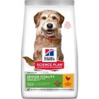 👉 Small 2 x 6 kg Hill's Science Plan Mature Adult Senior Vitality & Mini mit Huhn Trockenfutter Hund