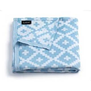 👉 Handdoek blauw jongens KipKep Blenker 170 x 100 cm Niagara Blue 8718182142600
