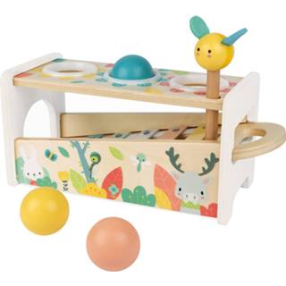 Xylofoon En Slagspel Vanaf 1 Jaar, 3 in 1 Montessori Xylofoon En Slagspel Vanaf 1 Jaar, 3 in 1 Montessori