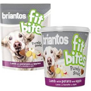 3 x 150 g Briantos FitBites Snack - Lamm mit Kartoffel & Apfel Nachfüllpack 4062911005402