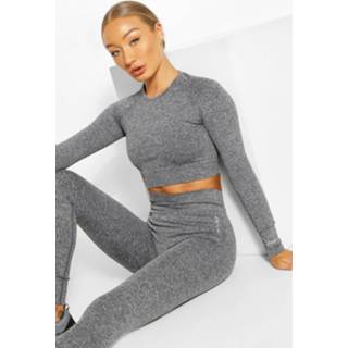 👉 Vrouwen Rib Seamless Gym Leggings