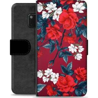 👉 Portemonnee Huawei Mate 20 Pro Premium Hoesje - Vintage Bloemen