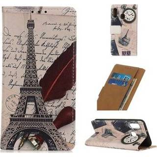 👉 Portemonnee Glam Series Motorola Moto G Fast Wallet Case - Eiffeltoren 5712580012506