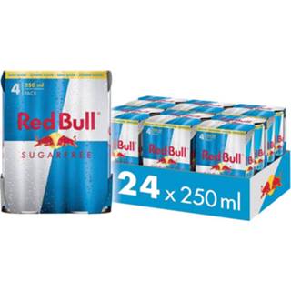 👉 Blik Red Bull energiedrank, sugarfree, van 25 cl, pak 4 stuks 9002490200381