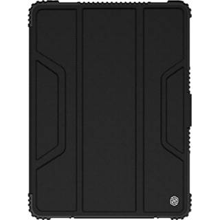 👉 Zwart Nillkin Bumper iPad 10.2 Smart Folio Hoesje - / Doorzichtig 5712579996008