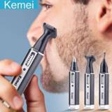 👉 Vrouwen 4 in 1 Rechargeable Men Electric Nose Ear Hair Trimmer Painless Women trimming sideburns eyebrows Beard clipper cut Shaver