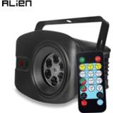 👉 Projector ALIEN RG 48 Patterns Disco DJ Laser 4 LED Gobo Stage Lighting Effect Party Holiday Wedding Birthday Christmas Bar Lamp