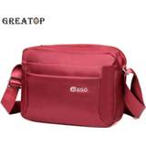 👉 Messenger bag GREATOP Casual Men Bags Multi-pocket Fashion Shoulder 4 Colors Waterproof Oxford Bolsa for Business Travel Y0026