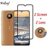 👉 Screenprotector Full Cover Whole Glue Tempered Glass For Nokia 5.3 Screen Protector Camera 6.55 inch