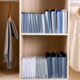 👉 Wardrobe 10pcs/set Dust-proof Creative Closet Quick Lazy Folding Board Multi-function Travel Space Saving Storage Artifact Box