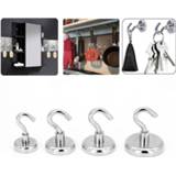 👉 Hanger 7 Size Magnetic Hook Strong Mini Heavy Duty Hanging Durable For Home Kitchen Refrigerator 18/37/40kg neodymium magnet