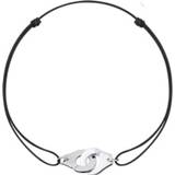 👉 Hanger zilver vrouwen 100% 925 Sterling Silver Cords Handcuff Necklace Les Menottes Pendant With Adjustable Rope For Men Women Bijoux Collier